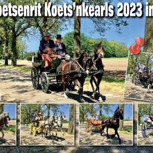 50e koetsenrit Koets'nkearls 2023 in beeld