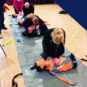 Cursus reanimatie/AED door EHBO-vereniging Denekamp