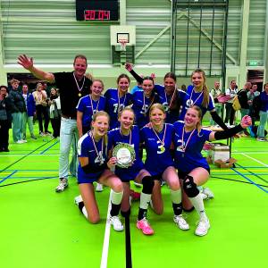 Volleybalsters van TiMaX/DeVoKo<br />Nederlands kampioen!