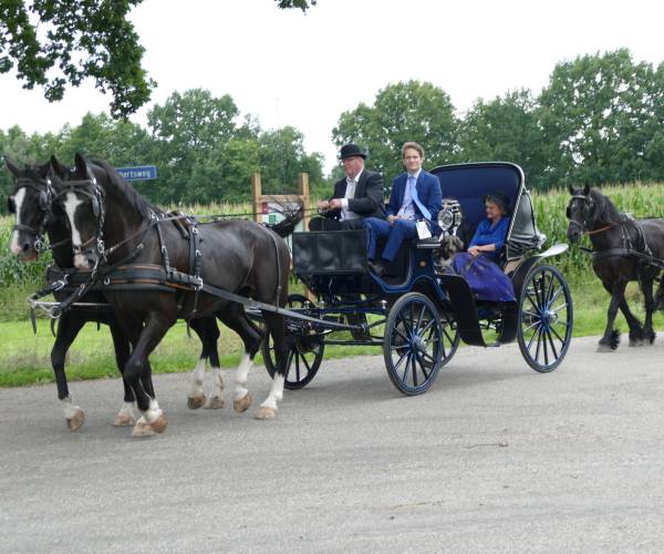 Authentieke koetsentocht rondom Denekamp: de Singravenrit