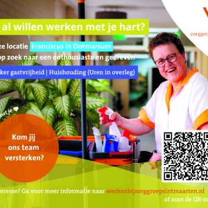 Vacature zorggroep Sint Maarten