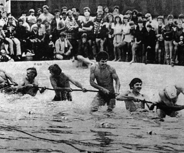 Zwemvierdaagse: vijftig jaar geleden in het buitenbad