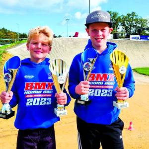 Sideways BMX racing tweemaal BMX kampioen Oost Nederland