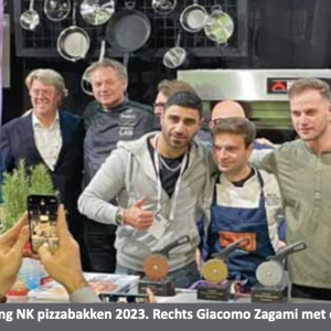 Italiaans restaurant “Il Municipio” te Denekamp kan 2e plaats van <br />NK Pizzabakken 2023 niet verdedigen, maar serveert toch de 'wedstrijdpizza'