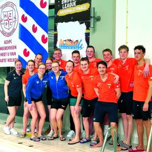 Zilver voor De Dinkel in finale Dutch Swimming League